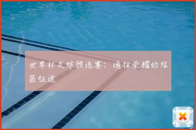 世界杯足球预选赛：通往荣耀的绿茵征途